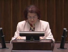 Posłanka Maria Kurowska - Oświadczenie z dnia 08 października 2025 roku.