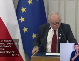Senator Tadeusz Jarmuziewicz - Wystąpienie z dnia 15 października 2025 roku.