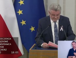 Senator Janusz Pęcherz - Wystąpienie z dnia 15 października 2025 roku.