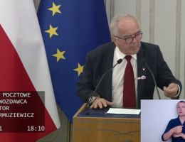 Senator Tadeusz Jarmuziewicz - Wystąpienie z dnia 15 października 2025 roku.