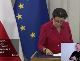 Senator Ewa Matecka - Wystąpienie z dnia 16 października 2025 roku.