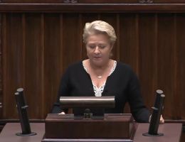 Posłanka Bożena Lisowska - Wystąpienie z dnia 16 października 2025 roku.