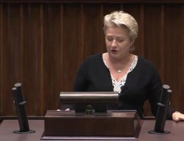 Posłanka Bożena Lisowska - Wystąpienie z dnia 16 października 2025 roku.