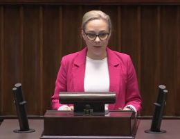 Posłanka Żaneta Cwalina-Śliwowska - Oświadczenie z dnia 16 października 2025 roku.