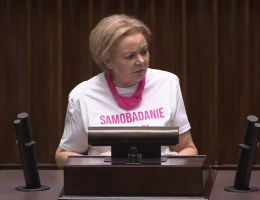Posłanka Krystyna Skowrońska - Oświadczenie z dnia 16 października 2025 roku.
