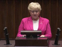 Posłanka Małgorzata Pępek - Oświadczenie z dnia 16 października 2025 roku.