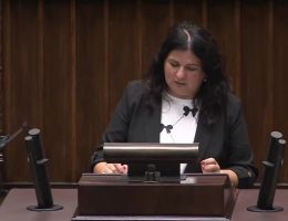 Posłanka Lidia Czechak - Wystąpienie z dnia 05 listopada 2025 roku.
