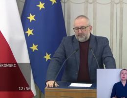 Senator Krzysztof Bieńkowski - Wystąpienie z dnia 06 listopada 2025 roku.