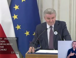 Senator Janusz Pęcherz - Wystąpienie z dnia 06 listopada 2025 roku.