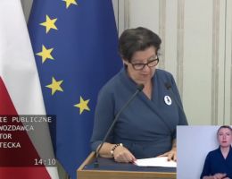 Senator Ewa Matecka - Wystąpienie z dnia 06 listopada 2025 roku.