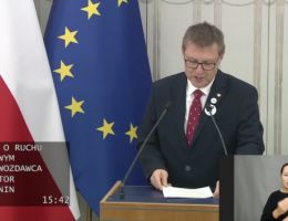 Senator Artur Dunin - Wystąpienie z dnia 06 listopada 2025 roku.