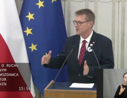 Senator Artur Dunin - Wystąpienie z dnia 06 listopada 2025 roku.
