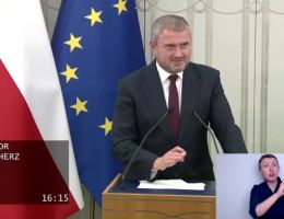 Senator Janusz Pęcherz - Wystąpienie z dnia 06 listopada 2025 roku.