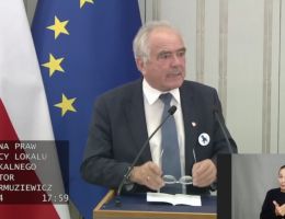 Senator Tadeusz Jarmuziewicz - Wystąpienie z dnia 06 listopada 2025 roku.