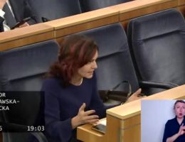 Senator Gabriela Morawska-Stanecka - Wystąpienie z dnia 06 listopada 2025 roku.