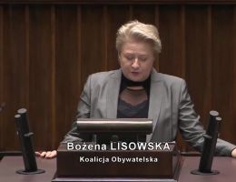 Posłanka Bożena Lisowska - Wystąpienie z dnia 07 listopada 2025 roku.