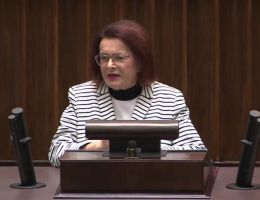 Posłanka Maria Kurowska - Oświadczenie z dnia 07 listopada 2025 roku.