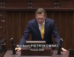 Poseł Norbert Pietrykowski - Wystąpienie z dnia 18 listopada 2025 roku.