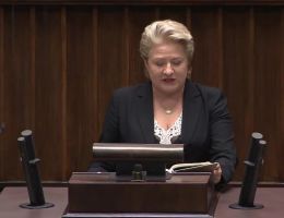 Posłanka Bożena Lisowska - Oświadczenie z dnia 19 listopada 2025 roku.