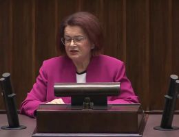 Posłanka Maria Kurowska - Oświadczenie z dnia 21 listopada 2025 roku.