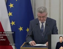Senator Janusz Pęcherz - Wystąpienie z dnia 26 listopada 2025 roku.