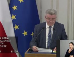Senator Janusz Pęcherz - Wystąpienie z dnia 26 listopada 2025 roku.