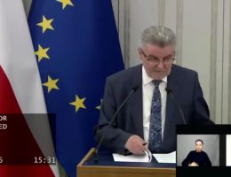 Senator Janusz Pęcherz - Wystąpienie z dnia 26 listopada 2025 roku.