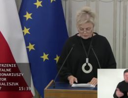 Senator Ewa Kaliszuk - Wystąpienie z dnia 26 listopada 2025 roku.