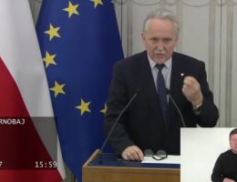 Senator Leszek Czarnobaj - Wystąpienie z dnia 26 listopada 2025 roku.