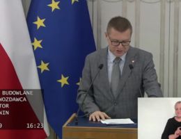 Senator Artur Dunin - Wystąpienie z dnia 26 listopada 2025 roku.