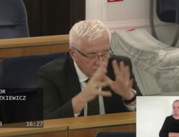 Senator Artur Dunin - Wystąpienie z dnia 26 listopada 2025 roku.