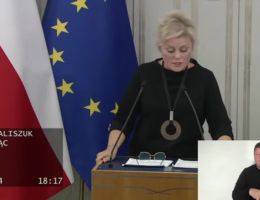 Senator Ewa Kaliszuk - Wystąpienie z dnia 26 listopada 2025 roku.