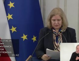 Senator Jolanta Piotrowska - Wystąpienie z dnia 26 listopada 2025 roku.