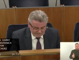 Senator Janusz Pęcherz - Wystąpienie z dnia 27 listopada 2025 roku.