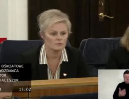 Senator Ewa Kaliszuk - Wystąpienie z dnia 27 listopada 2025 roku.