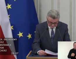 Senator Janusz Pęcherz - Wystąpienie z dnia 09 grudnia 2025 roku.