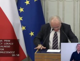 Senator Tadeusz Jarmuziewicz - Wystąpienie z dnia 17 grudnia 2025 roku.