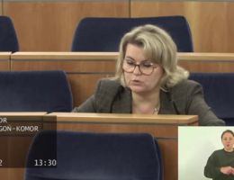 Senator Agnieszka Gorgoń-Komor - Wystąpienie z dnia 18 grudnia 2025 roku.