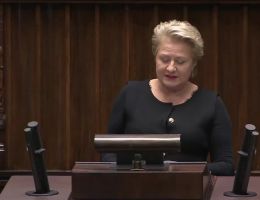 Posłanka Bożena Lisowska - Wystąpienie z dnia 18 grudnia 2025 roku.