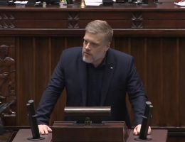 Poseł Adrian Zandberg - Wystąpienie z dnia 08 stycznia 2026 roku.