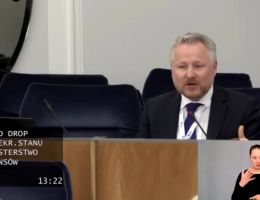 Senator Krzysztof Bieńkowski - Wystąpienie z dnia 08 stycznia 2026 roku.