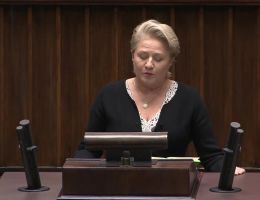 Posłanka Bożena Lisowska - Wystąpienie z dnia 08 stycznia 2026 roku.