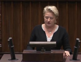Posłanka Bożena Lisowska - Wystąpienie z dnia 08 stycznia 2026 roku.