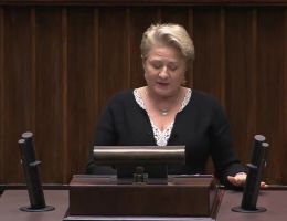 Posłanka Bożena Lisowska - Wystąpienie z dnia 08 stycznia 2026 roku.