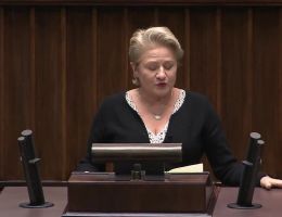 Posłanka Bożena Lisowska - Wystąpienie z dnia 08 stycznia 2026 roku.