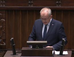 Poseł Fryderyk Sylwester Kapinos - Oświadczenie z dnia 08 stycznia 2026 roku.