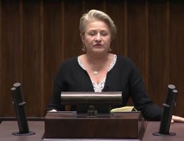 Posłanka Bożena Lisowska - Oświadczenie z dnia 08 stycznia 2026 roku.