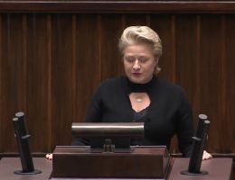 Posłanka Bożena Lisowska - Wystąpienie z dnia 09 stycznia 2026 roku.