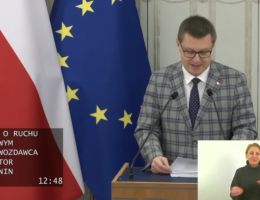 Senator Artur Dunin - Wystąpienie z dnia 21 stycznia 2026 roku.