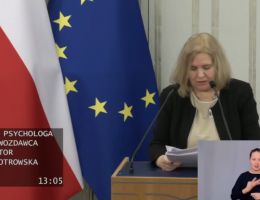 Senator Jolanta Piotrowska - Wystąpienie z dnia 21 stycznia 2026 roku.